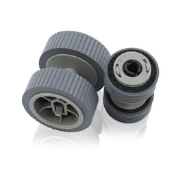 2023 Upgraded PA03540-0001 PA03540-0002 Brake Roller Pick Roller Without Shaft Scanner Part,Compatible with Fujitsu Fi-6130 Fi-6130Z Fi-6140 Fi-6140Z Fi-6230 Fi-6230Z Fi-6240 Fi-6240Z Fi-6125 Fi-6225