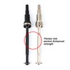 BENMAZ #45 Steel CVD Thickened Driveshaft Front Rear Drive Shafts