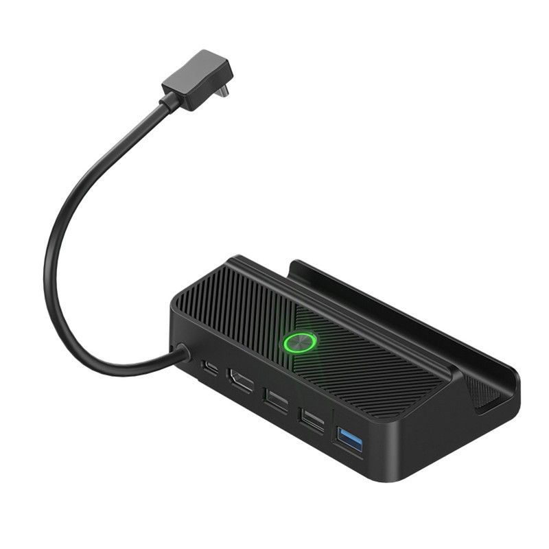 Docking Station for Steam Deck 6 in 1 RGB Lights