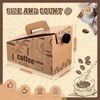 Resholder 30 Pack Coffee Boxes for Catering 96 oz Coffee