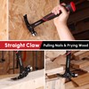 ARROW 16 oz Straight Claw Hammer, Rip Claw Hammer with