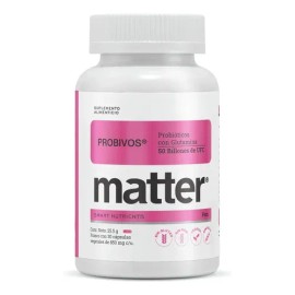 Matter Probivos Probióticos Con Glutamina 30 Caps Sabor Sin Sabor                                                                                     