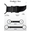 2Pcs Luggage Straps Bag Bungee Luggage Straps Suitcase Adjustable Belt，Add
