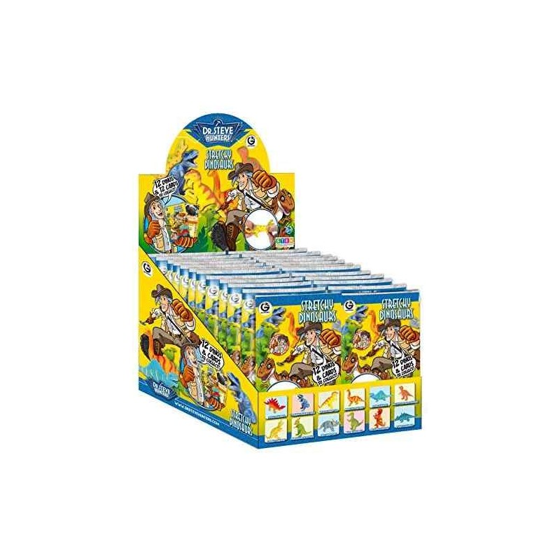 Geoworld Dr. Steve Hunters Stretchy Dinosaurs (1)