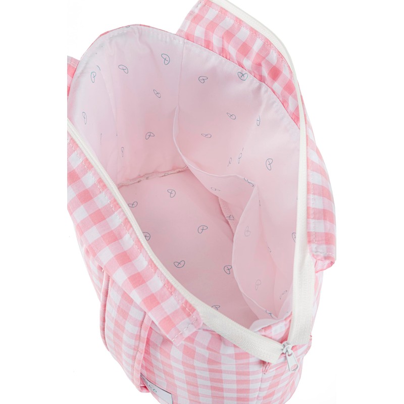 Mi bollito Pack Model Vichy, pink