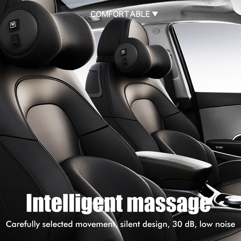 Car Neck Massage Pillow Quiet and Low Noise Deep Tissue