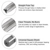 QUARKZMAN 2 Piece Tap and Die Set, 5/16-20 UN Taps