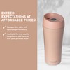 Zento Stainless Steel Vacuum Tumbler–350ml for Coffee, Tea or Water,