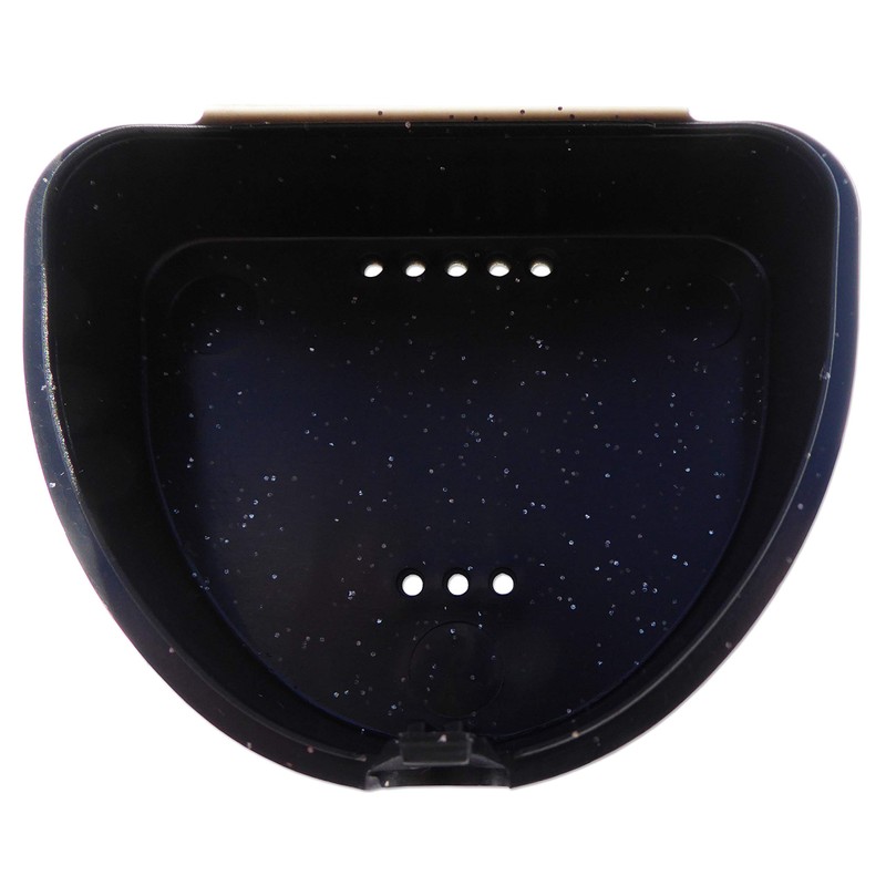 Slim Orthodontic Dental Case - Colour & Glitter Choices for