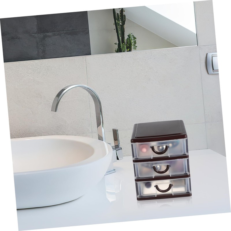 iplusmile Plastic Storage Box Multifunctional Drawer Organizer Storage Case Cosmetic