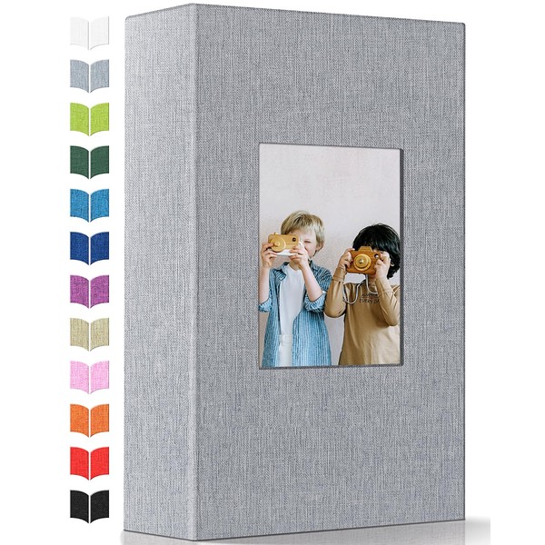 Artfeel Photo Album 4x6 with 300 Pockets,Slip-in Picture Albums,Linen Cover