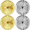 Earring Backs 18K White Gold Plated Sterling Silver Hypoallergenic Earring