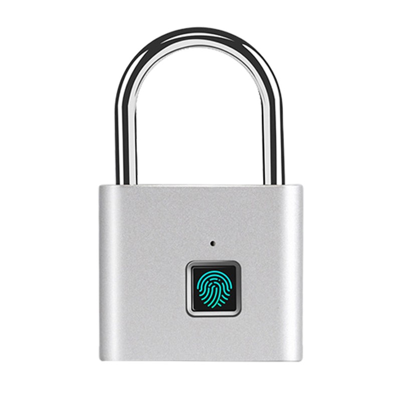 Fingerprint Padlock with USB Charging Ultra-Light Intelligent Safety Electronic Lock