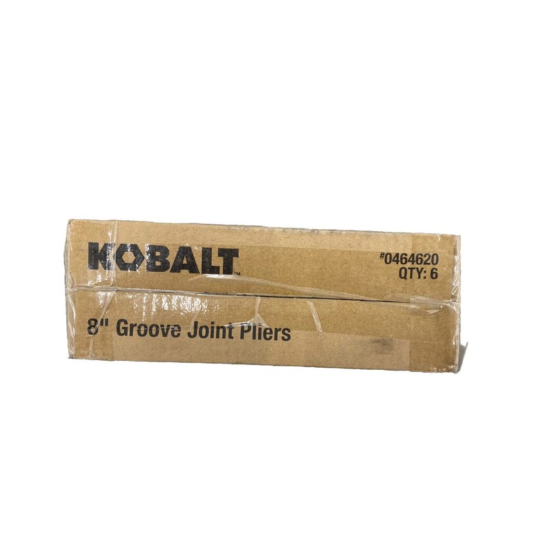 KOBALT 8 INCH CHANNEL GROOVE JOINT PLIERS STEEL Brand New