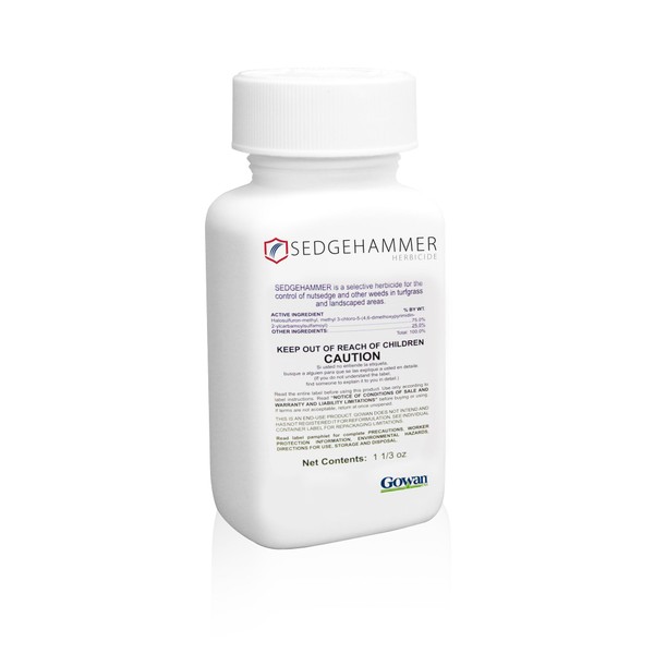 Sedgehammer Herbicide - 1 Pack of 1.33oz Bottle of USA-Made