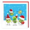 Tracks Publishing Humorous Open Christmas Greeting Card - Sprout Party