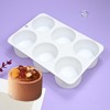 Silicone Mousse Mold – 8-Cavity Dessert Molds for Cheesecake, Chocolate,