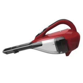 BLACK+DECKER 15" Red Cordless Handheld Vacuum Bagless Battery Upholstery Dust Dirt Cleaner
