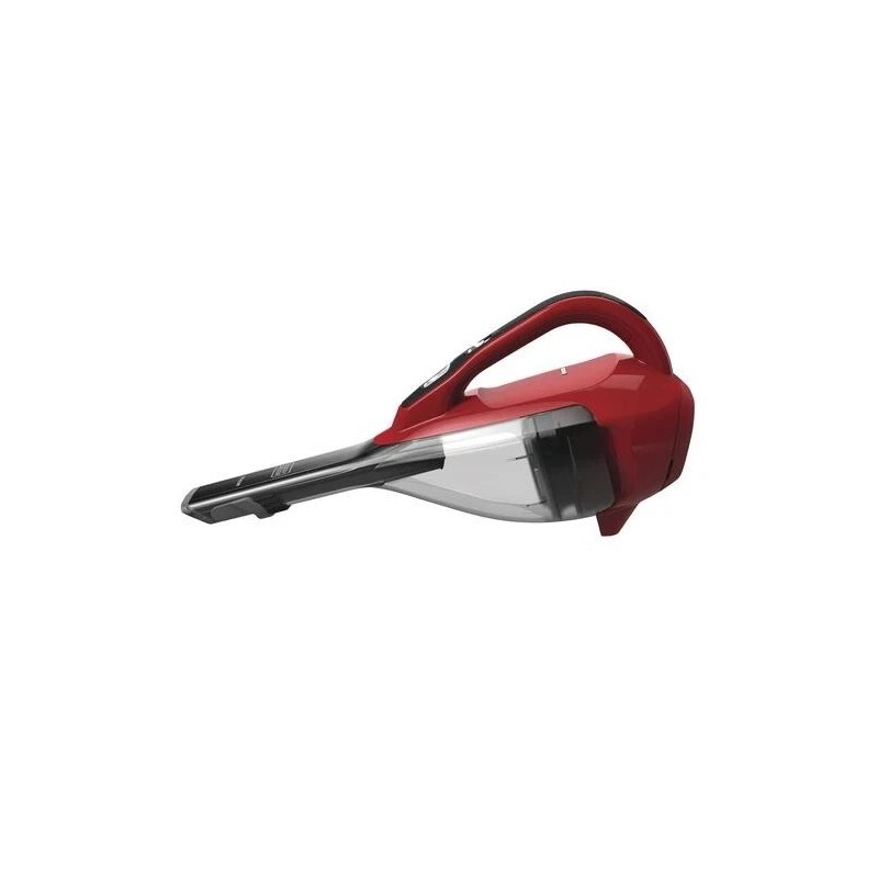 BLACK+DECKER 15" Red Cordless Handheld Vacuum Bagless Battery Upholstery Dust