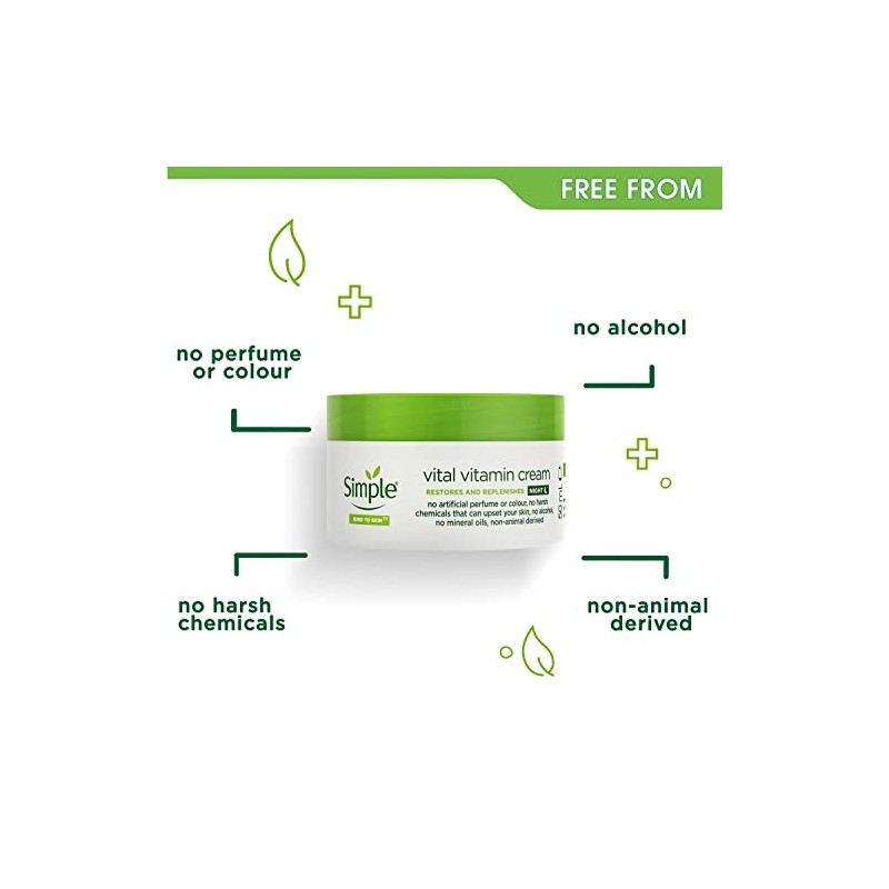 Simple Kind to Skin Vital Vitamin Night Cream (50ml)