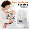 Bear Bottle Warmer, Baby Double Bottles Heater Breastmilk Food Warmer