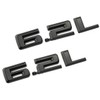 2pcs New 6.2L Emblems 3D Hood Badge Logo Compatible for