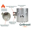 Grillrost.com The Original Fire Plate, 80 and 100 cm, and