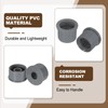 sourcing map 10 Pcs PVC DWV Reducer Bushing 2" x
