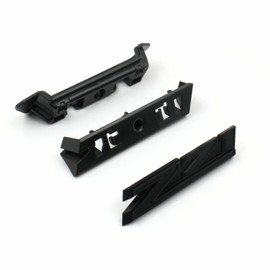 1Pc 2019-2023 Z71 Front Grille Emblem 3D Fender Badge Grill Replacement for New Generation Silverado 1500 84384428 OEM (Matte Black)