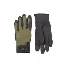 SEALSKINZ Unisex Harling Waterproof All Weather Glove, Olive, S