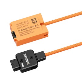 ZGCINE DT-EL25 D-Tap a EN-EL25 Cable de batería ficticio para Nikon Z50 Z30 Z fc -60cm de longitud