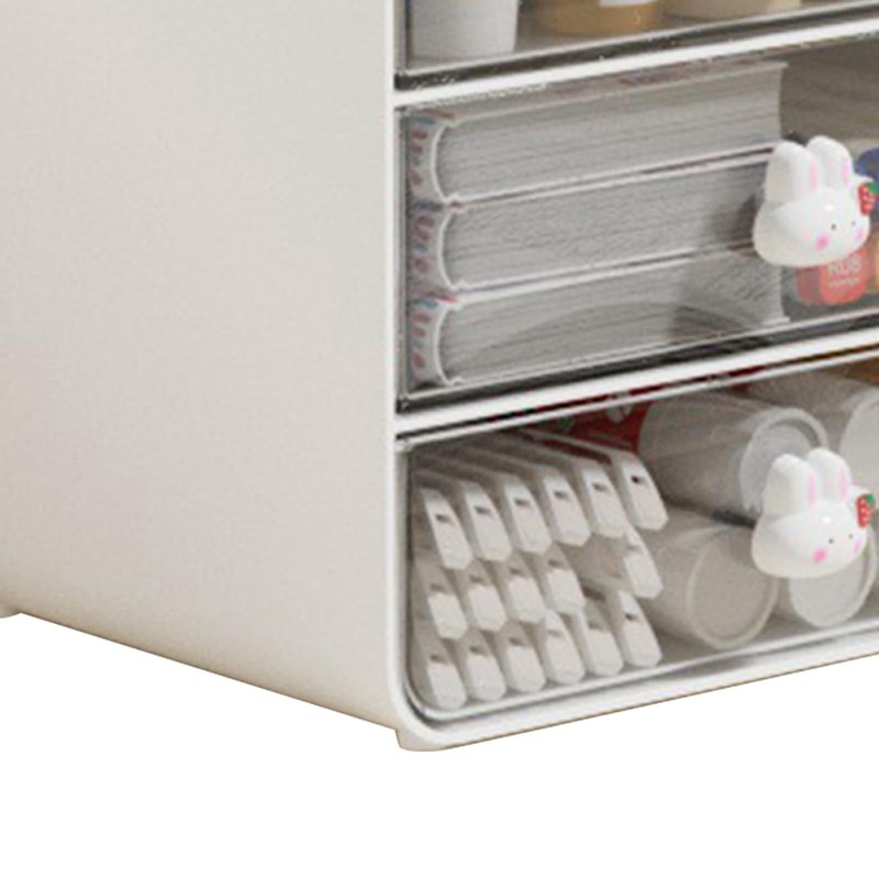 VBESTLIFE 3 Tiers Makeup Organizer Holder Cosmetic Storage Box, Bathroom