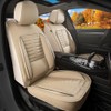 RAWAKORW Front Seat Covers Fit for Toyota Highlander:2008-2025 Waterproof Faux