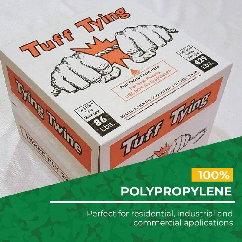 SGT KNOTS Tuff Tying Twine - Polypropylene, UV, Moisture and