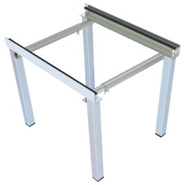 KUAFU Adjustable Air Handler Stand Fits HVAC and Furnaces, Floor Stand for Air Conditioner, Zinc-Plated Heavy Duty