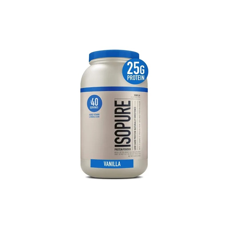 Proteina Isopure Powder Low Carb 3lb 40serv Dlc Il1 Sabor