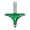 Trend CraftPro Bearing Guided Ovolo Router Cutter, 1/2 Inch Shank