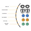 ZoeTekway 8-Piece Water Saver for Shower Flow Limiter Set, Shower