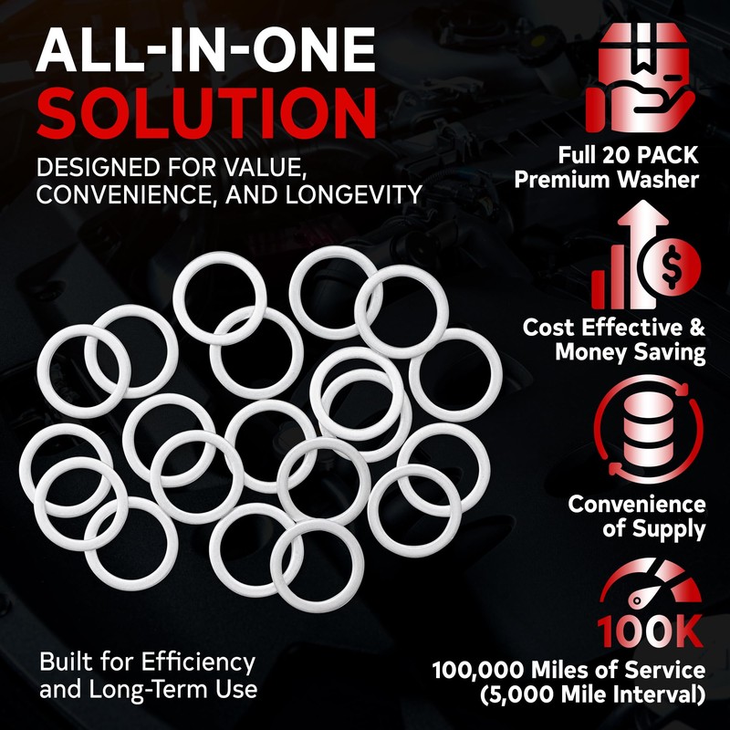 Votex - Oil Drain Plug Crush Washer fits Can-Am Defender