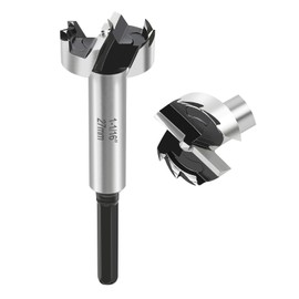 1-1/16 Inch Forstner Bit for Woodworking,1-1/16" Forstner Drill Bit for Wood,Wood Drill Bit Woodworking Hinge Cutter Tool for Wood Plywood Plastic