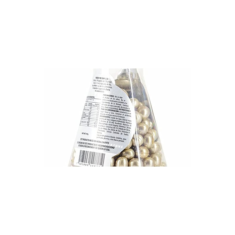 Solanum Colágeno + Biotina + CoQ-10 Matraz - 180 Cápsulas