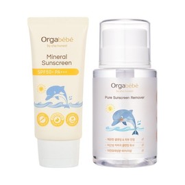 (shehonest) Ogabebe Infant and Toddler Mineral Sunscreen 50ml SPF50+ Sunscreen Remover Cleansing Toner 200ml / (shehonest)오가베베 영유아 무기자차 선스크린 50ml SPF50+ 썬크림 리무버 클렌징 토너 200ml