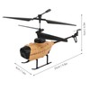 RC Helicopter KY202 Obstacle Avoidance Drone Remote Control Helicopter Toy