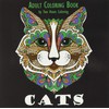 Adult Coloring Book: Cats