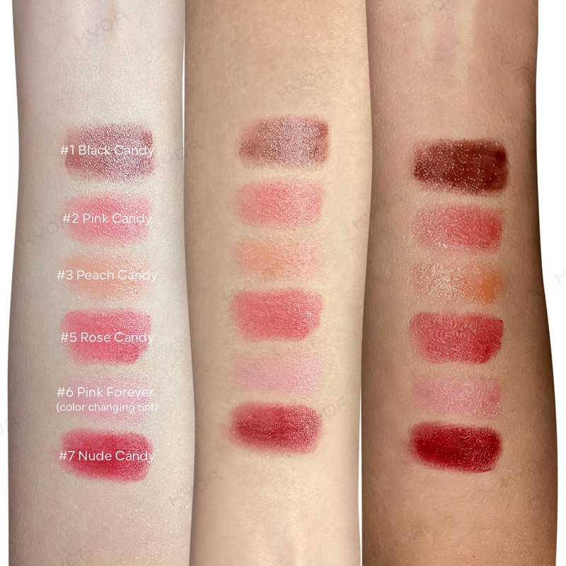 KYDA Honey Lipstick Tinted Lip Balm, Sheer Black Hydrating Honey