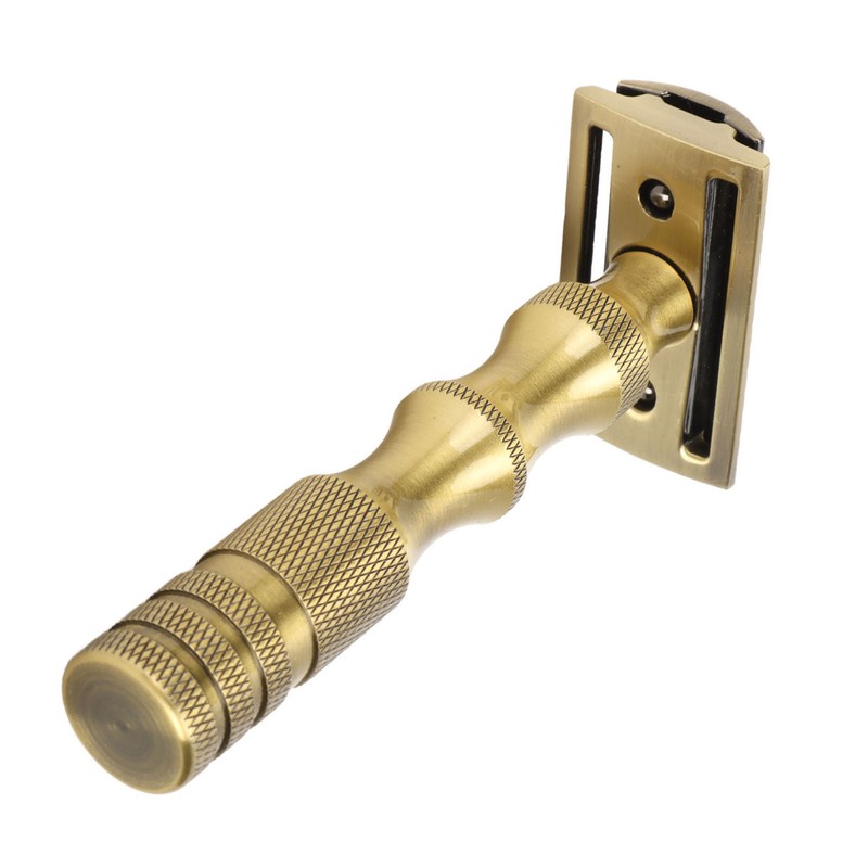 Manual Beard Trimmer Double Edge Replaceable Blades Prevent Slip Safe