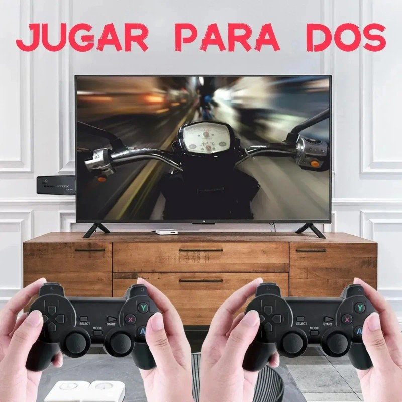 Consola De Video Juegos Retro Contro Inalámbrico 4k