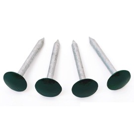 Low Profile Galvanized Survey Stakes - 4 Pack Green