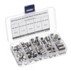 sourcing map 80pcs Wire Thread Insert Kit M8 x 1.25