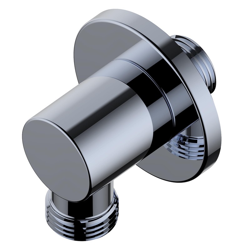 Derengge SA-0041-CP Handheld Shower Wall Supply Elbow, Wall-Mount Hose Connector,